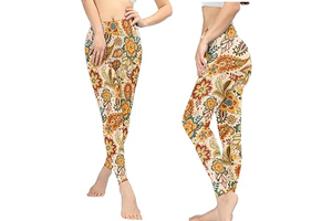 Women's High Waisted Yoga Pants Athletic Sports Running Leggings Full Length Tummy Control Printable: Print Design and Production Notes
