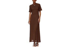 Womens Eyelet Crochet Maxi 2 Piece Dress Sets: OEM Production and Sizing Notes