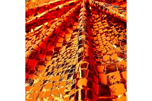 Metallic Animal Print Copper Orange Snake Nylon Spandex Fabric 4 Way Stretch by Yard for Swimwear Dancewear Gymwear Sportwear Dress: Fabric Sourcing and Quality Notes