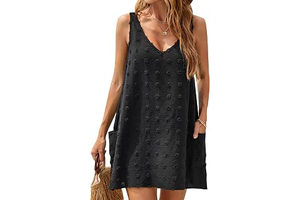 Womens Polka Dot Swimsuit Coverup Bathing Suit Cover Up: OEM Production and Sizing Notes