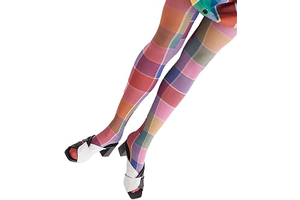 Women Sexy Sheer Patterned Tights Leggings Pantyhose Stockings Colorful Y2k Funky Tights Vintage 90s Streetwear: Print Design and Production Notes