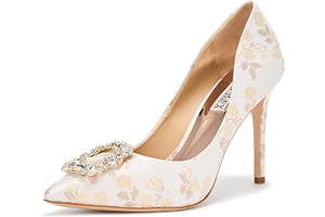 Women's Cher Pump - Women's Pumps with 3.75" Stiletto Heels: Jacquard Weave and Production Notes