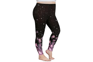 Plus Size Legging for Women Legging Pants Stretch Comfy Casual Tights Oversized Basic Full Length Legging: Print Design and Production Notes
