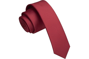 1.58" Solid Color Skinny Tie Slim Necktie for Men(4cm): Jacquard Weave and Production Notes