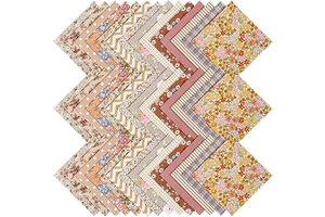 42 Pack Charm Pack Fabric 5 Inch Squares PreCut Quilting Fabric Squares Multicolor Charm Packs for Quilting 5 Inch (Floral Style): Print Design and Production Notes