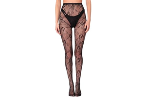 Women Floral Lace Tights Patterned Fishnet Stockings Sheer Funky Tights Cute Sexy Pantyhose Leggings: Print Design and Production Notes