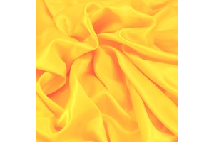 Satin Fabric Bright Yellow Color for Wedding Dress Decoration DIY Crafts 60" by 1 Yard: Fabric Sourcing and Quality Notes