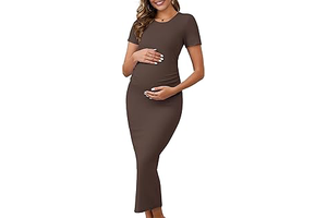 Maternity Dress Baby Shower Bodycon Photoshoot: OEM Production and Sizing Notes
