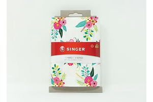 Singer Fabrics, 100% Cotton, Modern Bright Floral White, 1 Yard Cut: Print Design and Production Notes