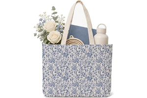 Australian Shepherd Gifts for Women, Dog Print Canvas Tote Bag: Print Design and Production Notes