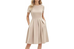 Summer Dresses for Women 2024 Party Church Bridesmaid Graduation Dress with Pockets S253: OEM Production and Sizing Notes