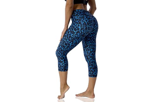 Pattern Printed Capri Leggings with Pockets for Women Tummy Control Workout Yoga Capris: Print Design and Production Notes