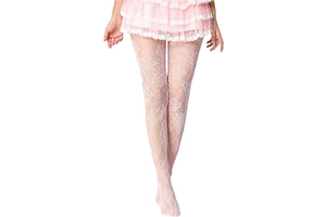 Women's 1 Pair Fishnet Tights Floral Kawaii Lace Stockings Pantyhose: Print Design and Production Notes