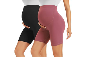 BONVIGOR Buttercloud Maternity Shorts Over The Belly 5"/8": OEM Production and Sizing Notes