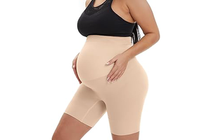 Seamless Maternity Shapewear, Prevent Thigh Chaffing, Pregnancy Belly Support, S-5XL: OEM Production and Sizing Notes