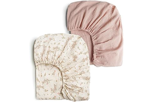 Konssy 2 Pack Muslin Crib Sheets for Standard Crib Mattress, 52" x 28": Print Design and Production Notes