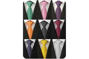 Men's Necktie Classic Tie Woven Jacquard Neck Ties: Jacquard Weave and Production Notes
