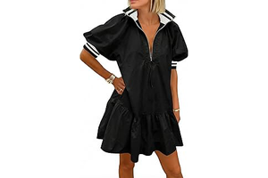 Womens Suede Overall Dress Fall Button Pinafore Jumper Mini Dresses: OEM Production and Sizing Notes