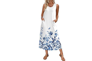 Nightgowns for Women Sleeveless Sleepshirt House Dress with Pockets: OEM Production and Sizing Notes