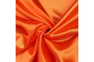Satin Fabric 2 Yard Bridal Solid for Wedding Dress Fashion Crafts Costumes Decorations Silky Satin 44" - (2 Yard, Orange): Fabric Sourcing and Quality Notes