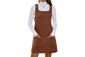 Womens Corduroy Overall Dress 2026 Fall Jumper Mini Dresses Rompers: OEM Production and Sizing Notes