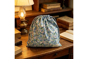 Floral Drawstring Storage Bag,Lightweight Cosmetic Pouch,Cute Floral Toiletry Bag,Multifunctional Organizer Bag for: Floral Print Sourcing Guide