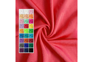 59" Width Nylon Spandex Fabric, 80% Nylon & 20% Spandex, Swimwear, Activewear Fabric 4-Way Stretch, for Sports, Yoga, Dance(Red, 1 Yard): Fabric Sourcing and Quality Notes