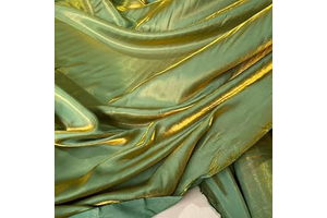 1 Yard Gold Green Iridescent Soft Satin Fabric Well Drap Fabric,Shirt Doll Clothes DIY Dress Fabric Material 59" Width Decoration Photography: Fabric Sourcing and Quality Notes