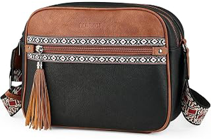 Crossbody Bags for Women, RFID 4 Card Slots: Jacquard Weave and Production Notes