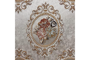 Luxurious Woven Jacquard Victorian Mirror Floral Design Heavy Furnishing Fabric for Upholstery Dining Chairs Window Treatments - Width 54 inches: Jacquard Weave and Production Notes