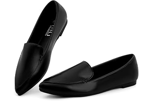 Pointed Toe Flats for Women, Comfortable Business Casual Work Shoes, Slip On Loafers for Women with Arch Support, Office Walking Flats for All: Jacquard Weave and Production Notes