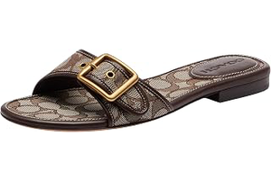 Women's Margot Leather Flat Sandals: Jacquard Weave and Production Notes