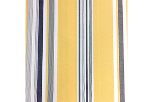 Fashion Fabrics LLC Blue Yellow White Multi Colored Striped Oak 100% Waterproof Outdoor Canvas Patio Fabric - Sold By The Yard: Fabric Sourcing and Quality Notes