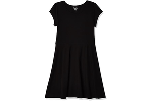 Girls' Short Sleeve Basic Skater Dress 2 Pack: OEM Production and Sizing Notes