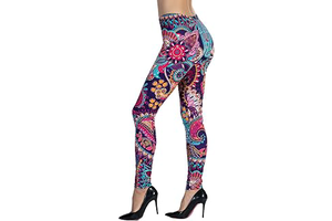 Printed Leggings Basic Workout Yoga Pants Buttery Smooth Womens Leggings: Print Design and Production Notes