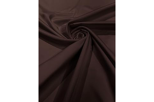 New Creations Fabric & Foam Inc, Matte Lamour Satin (Peau de Soie) Duchess Fabric Bridesmaid Dress 58" Wide/Costume/Weding. (D-Brown, 1 Yard): Fabric Sourcing and Quality Notes