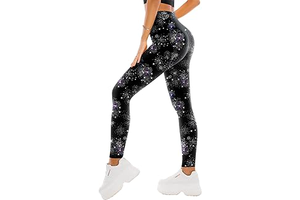High Waisted Leggings for Women - Full Length Capri Buttery Soft Yoga Pants for Workout Athletic: Print Design and Production Notes
