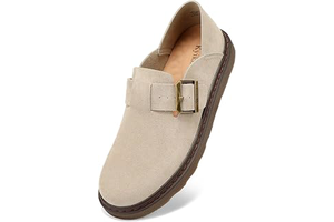 Women's Comfortable & Lightweight Suede Leather Penny Loafers Slip-Ons Cute Business Casual Dress Shoes Work Office Flats Everyday Walking Shoes: OEM Production and Sizing Notes