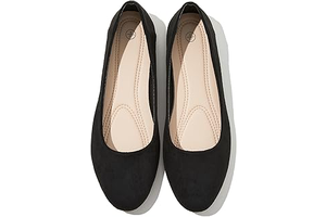 Flats for Women Round Toe Black Ballet Flats Dressy Work Shoes: OEM Production and Sizing Notes
