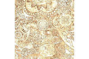 FlashPhoenix Quality Sewing Fabric - Bohemian Rhapsody Ombre by Quilting - Cream 956-E by The Yard Size: 36" x 44" inch: Ombre Dyeing and Production Notes