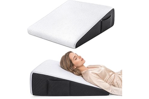 Utopia Bedding Wedge Pillow for Headboard, Memory Foam, 24x24x7 Inch: Jacquard Weave and Production Notes