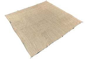 Sandbaggy Burlap Square 80 inch x 80 inch - for Landscaping, Construction, Decor, Tablecloth (1 Sheet): Fabric Sourcing and Quality Notes
