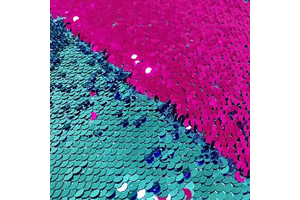Pardecor Sequin Fabric, 2 Yards, Turquoise to Fuchsia: Fabric Sourcing and Quality Notes