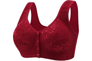 Bras for Women Wireless Front Closure Bra Plus Size Bralette: Jacquard Weave and Production Notes