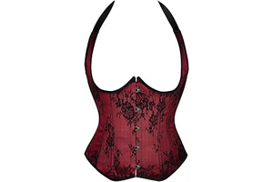 Women Underbust Corset Lace up Strap Vest Plus Size Top: Jacquard Weave and Production Notes