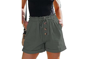 Womens Shorts 2026 Comfy Summer Drawstring High Waist Cotton Shorts: OEM Production and Sizing Notes