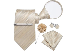 Silk Pre-tied Ties for Men Formal Adjustable Necktie Set: Jacquard Weave and Production Notes