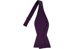 Self-Tied Satin Bow Tie Solid Tuxedo Adjustable Bowties For Adults: Jacquard Weave and Production Notes
