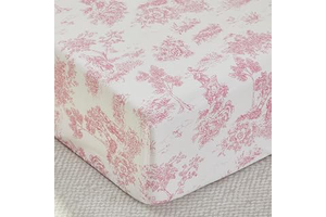 Brandream Baby Crib Sheets for Girls Boys, Fitted Crib Sheet for Standard Crib and Toddler Mattress, Super Soft 100% Cotton Baby Sheet French: Print Design and Production Notes