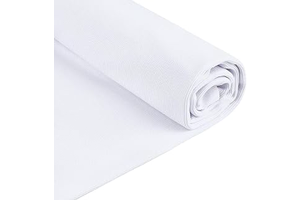 BENECREAT 39.4x27.6 Inch Cotton Ribbing Fabric, Ribbed Knit Fabric for Repair Clothing Cuffs Neckline Collar Pants Foot Mouth DIY Sewing, White: Fabric Sourcing and Quality Notes